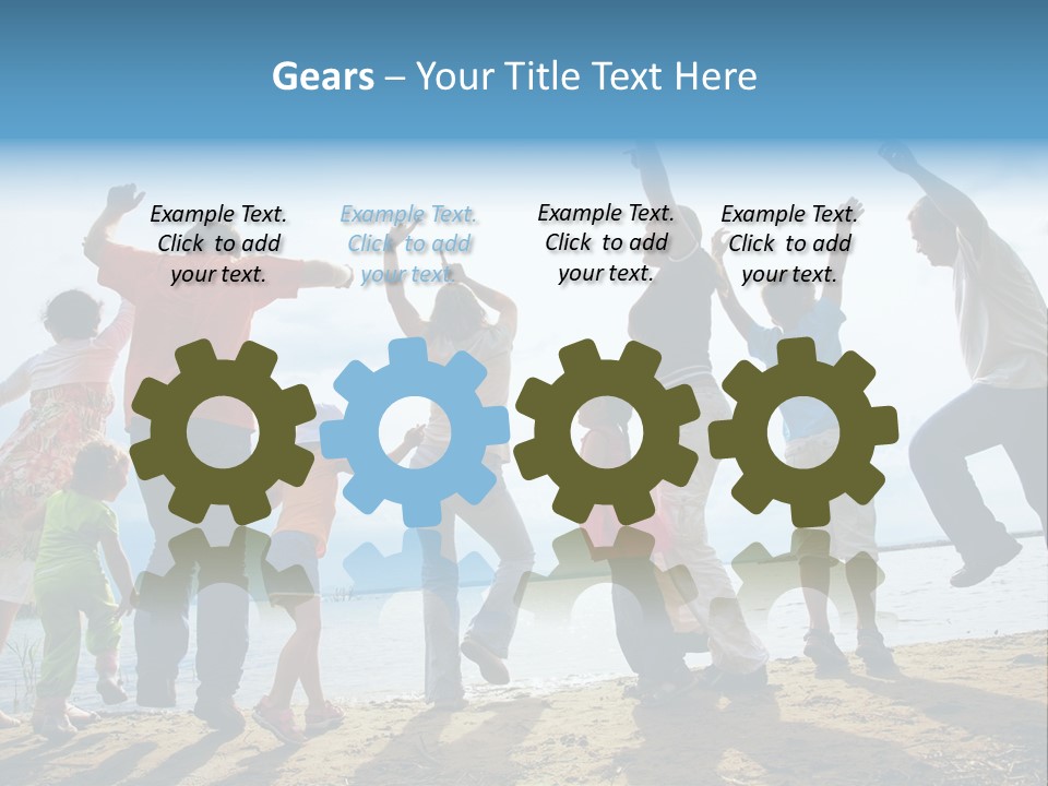 Sand Joy Summer PowerPoint Template