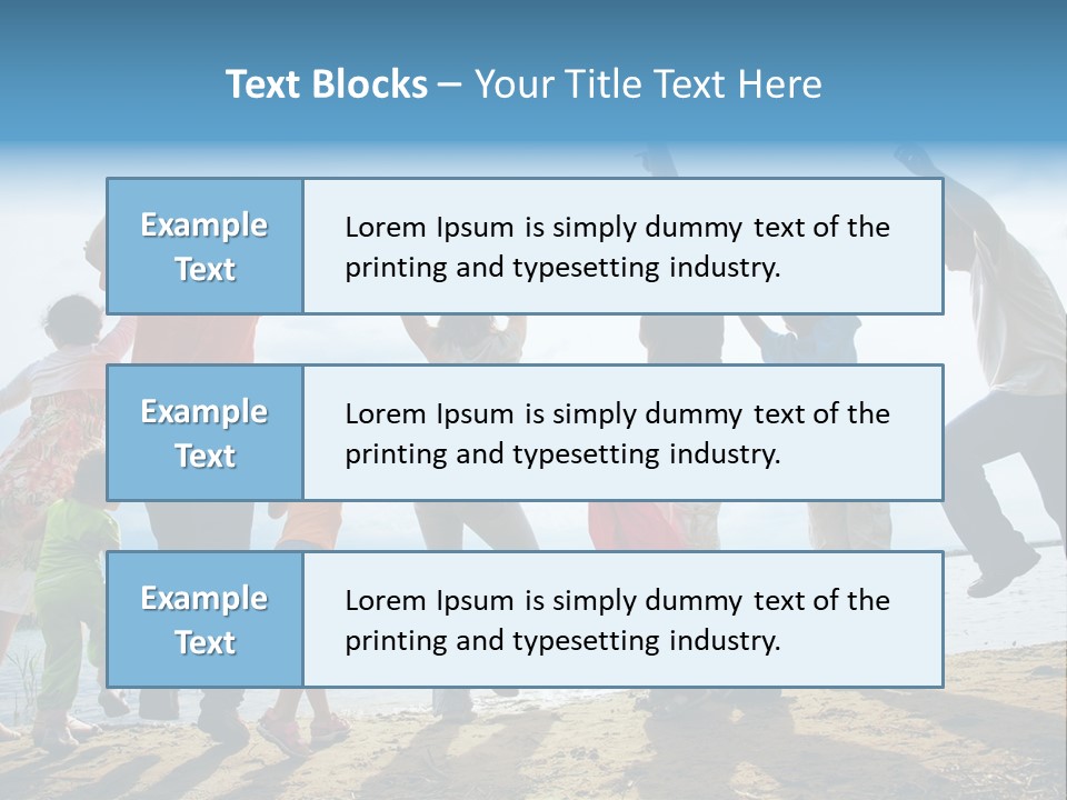 Sand Joy Summer PowerPoint Template