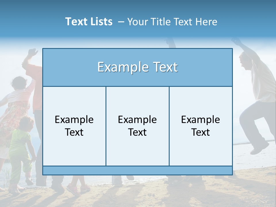 Sand Joy Summer PowerPoint Template