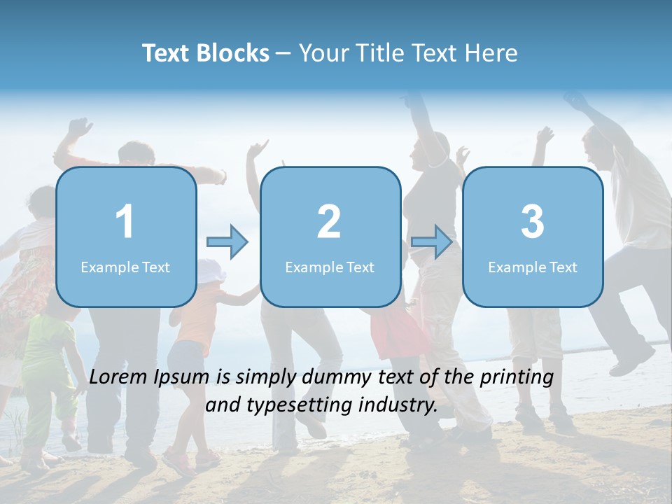 Sand Joy Summer PowerPoint Template