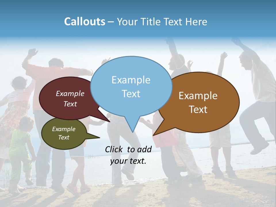 Sand Joy Summer PowerPoint Template