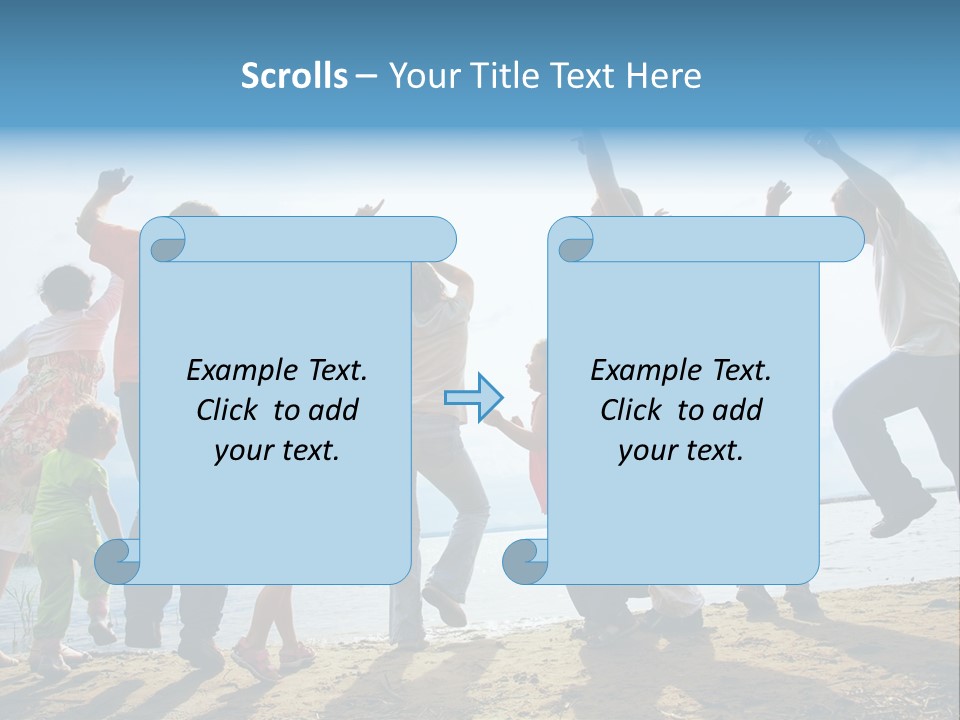 Sand Joy Summer PowerPoint Template