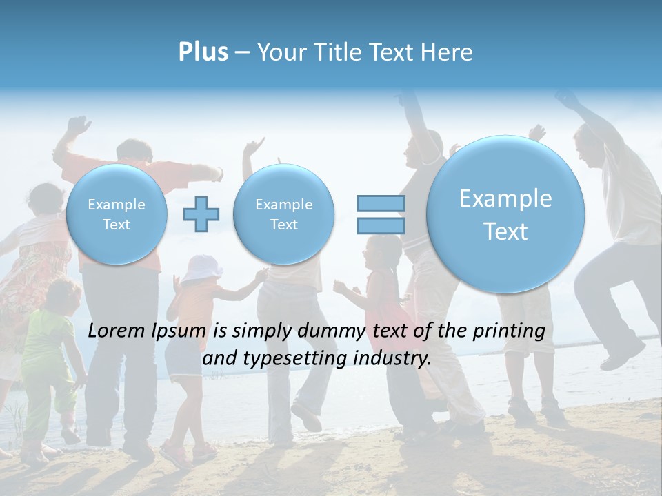 Sand Joy Summer PowerPoint Template