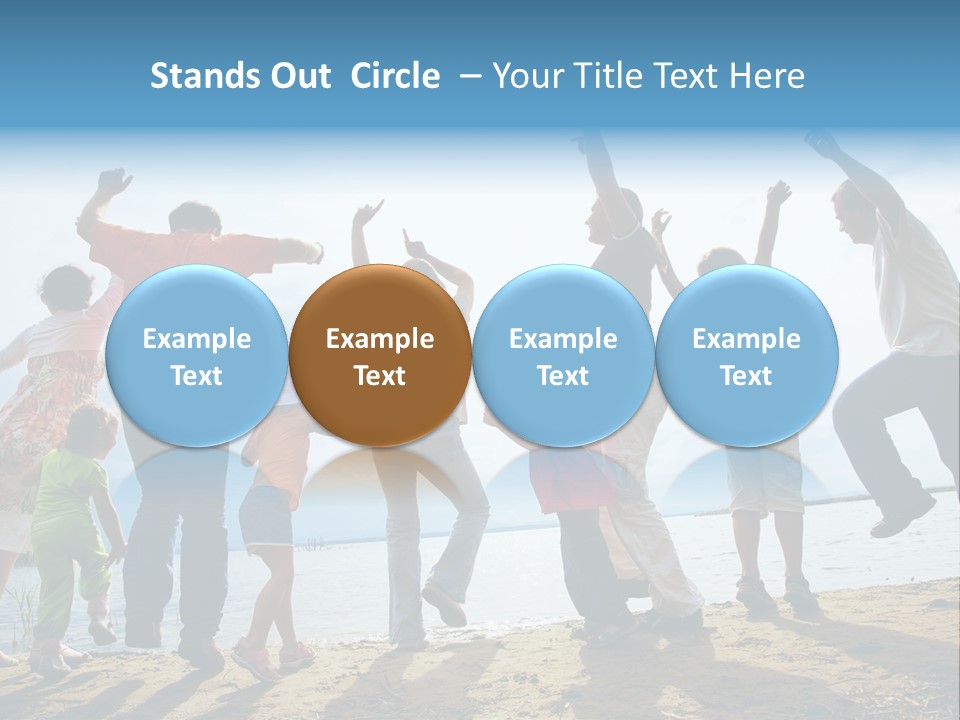 Sand Joy Summer PowerPoint Template