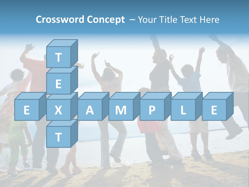 Sand Joy Summer PowerPoint Template