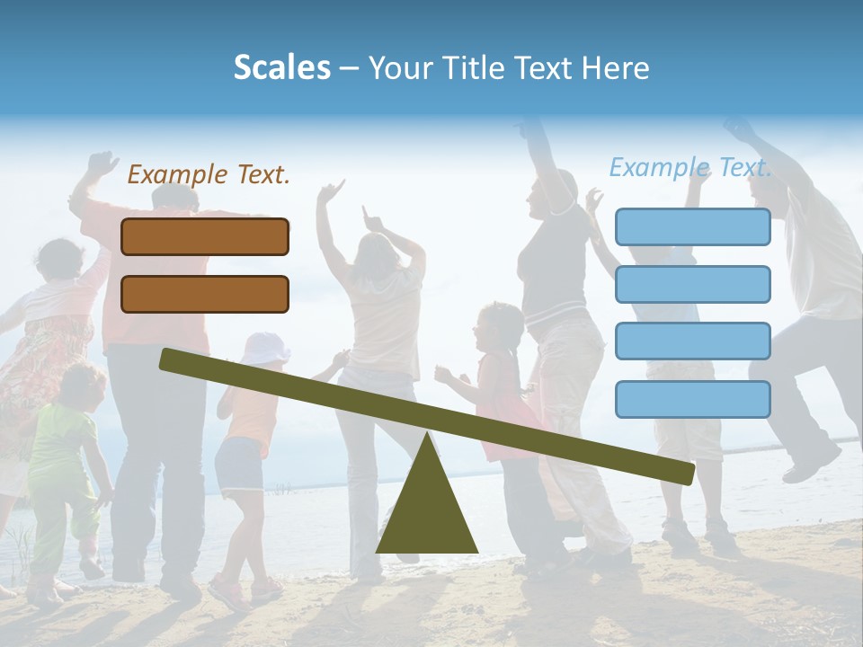 Sand Joy Summer PowerPoint Template