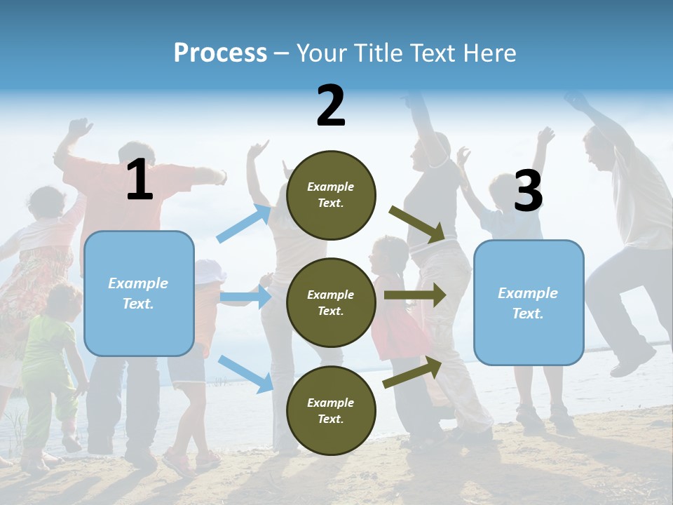 Sand Joy Summer PowerPoint Template