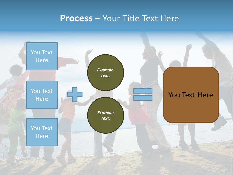Sand Joy Summer PowerPoint Template