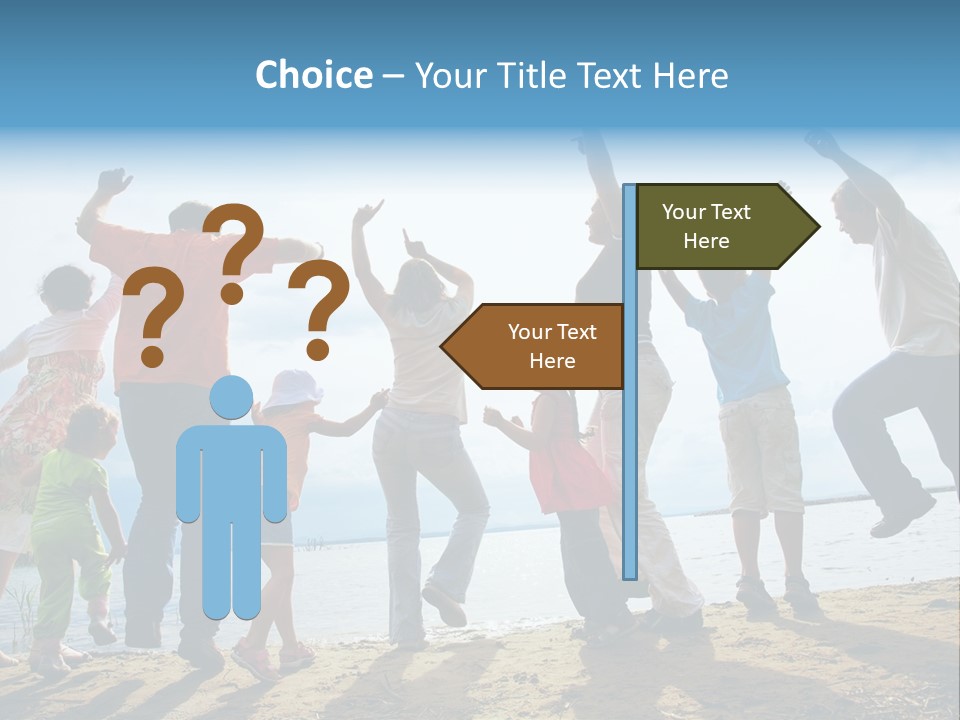 Sand Joy Summer PowerPoint Template