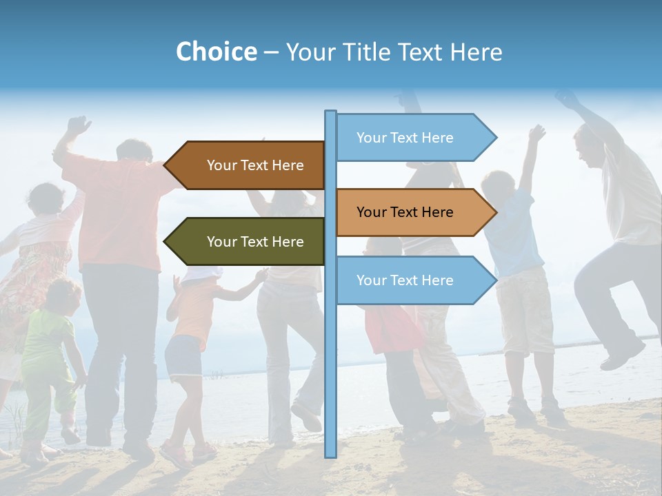 Sand Joy Summer PowerPoint Template