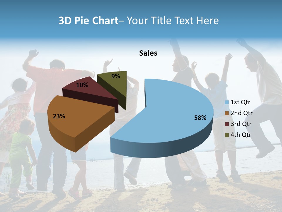 Sand Joy Summer PowerPoint Template