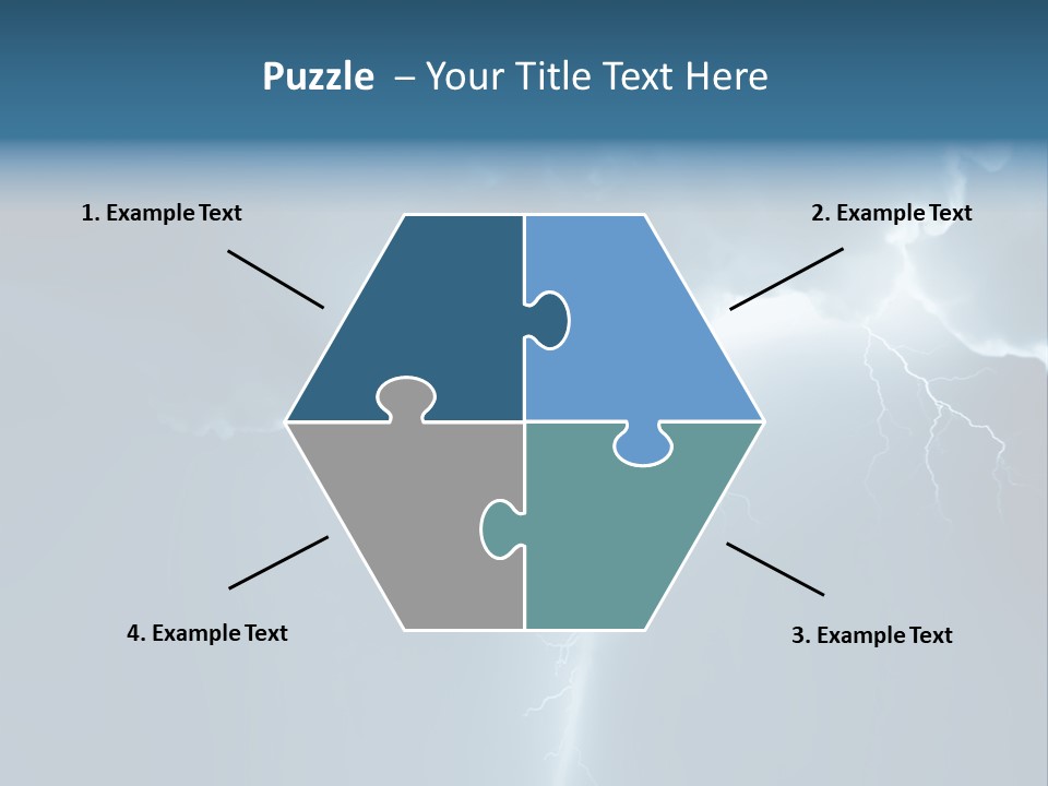 Climate Storm Dazzle PowerPoint Template