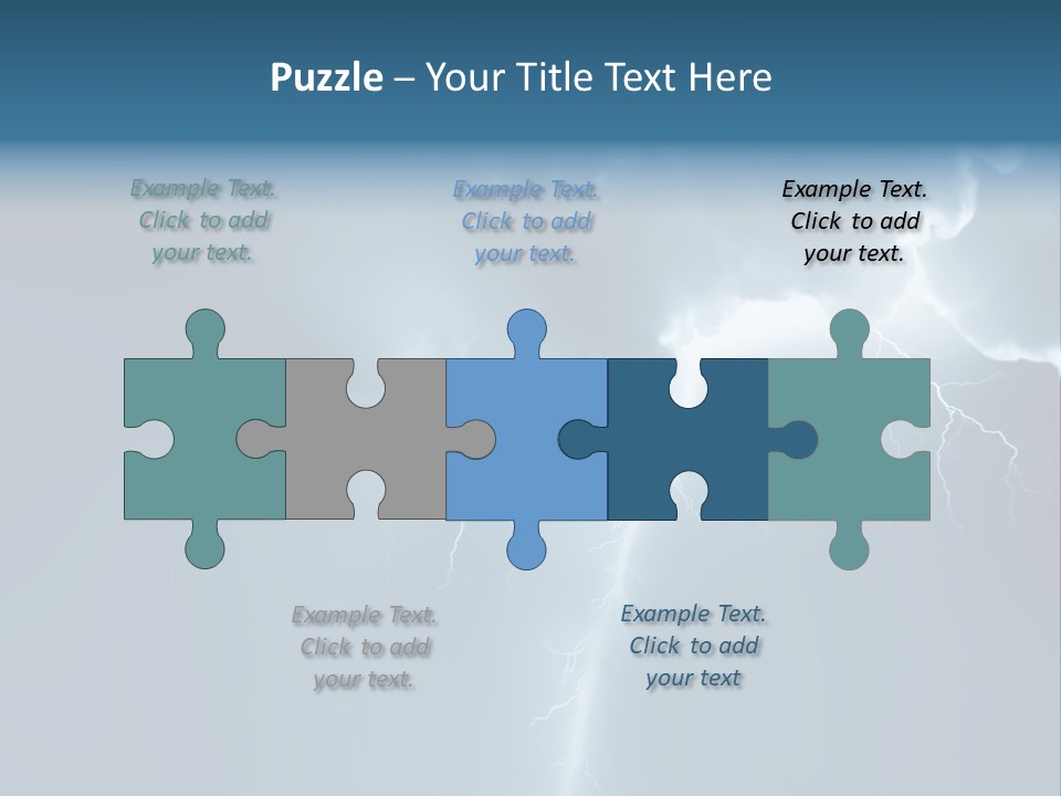 Climate Storm Dazzle PowerPoint Template