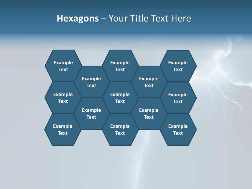 Climate Storm Dazzle PowerPoint Template