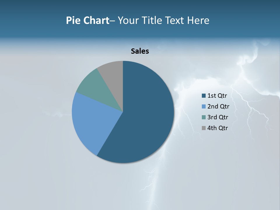 Climate Storm Dazzle PowerPoint Template