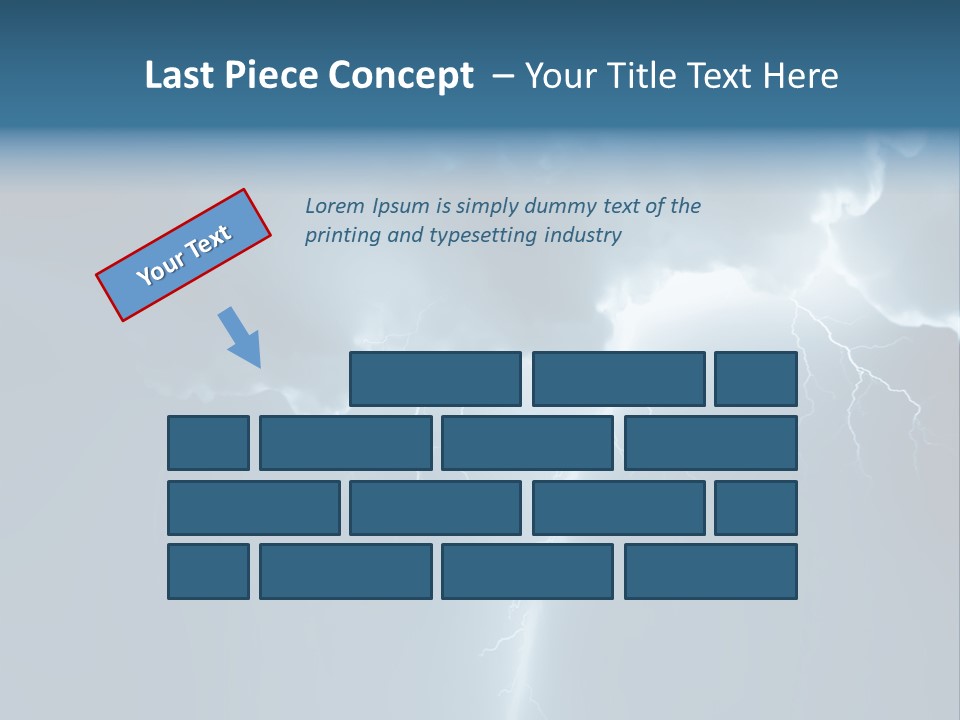 Climate Storm Dazzle PowerPoint Template