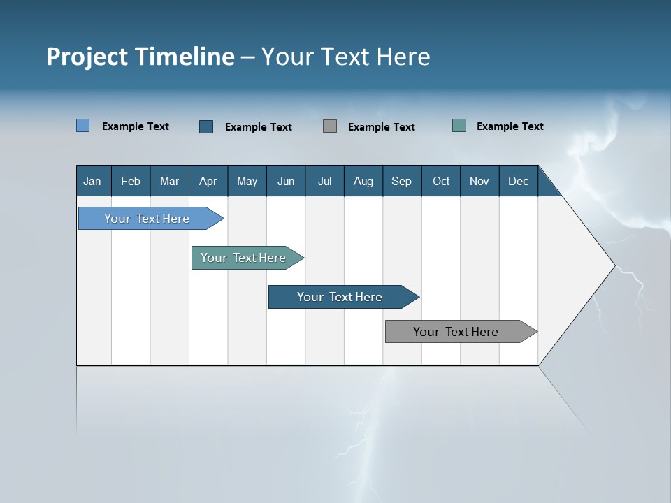 Climate Storm Dazzle PowerPoint Template