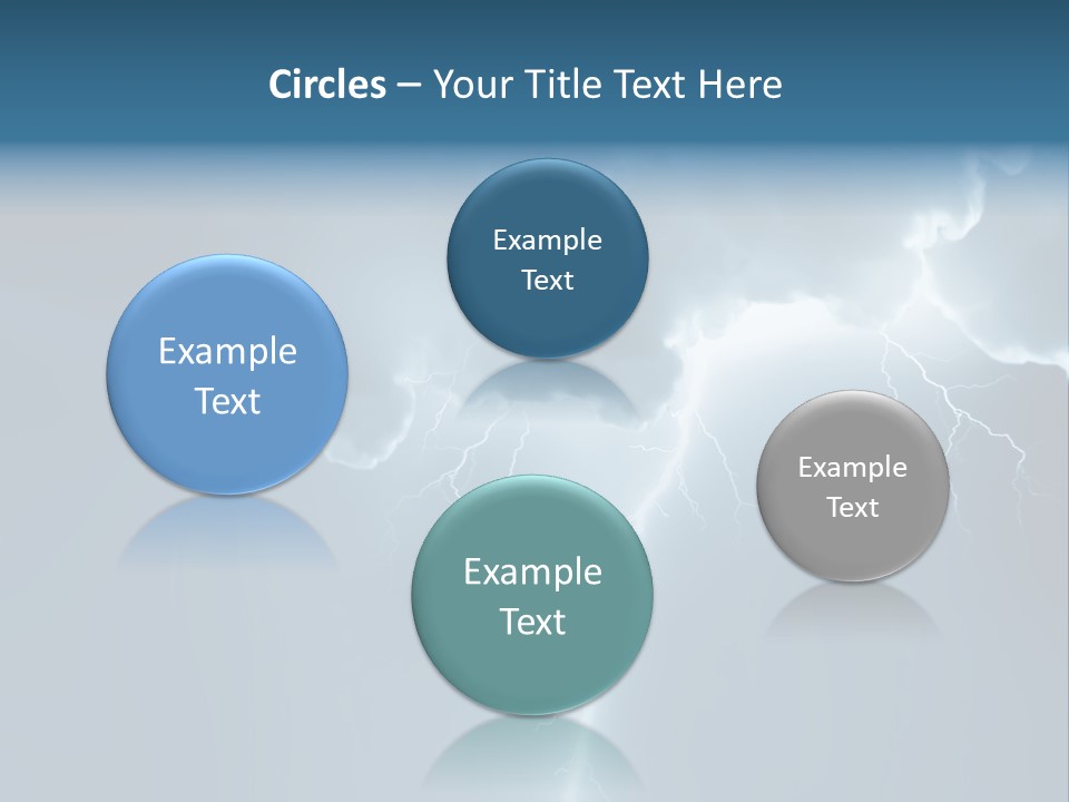Climate Storm Dazzle PowerPoint Template