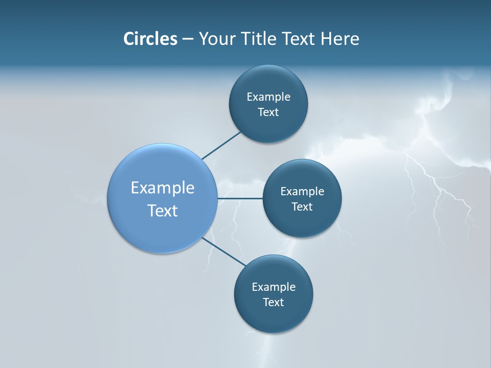 Climate Storm Dazzle PowerPoint Template