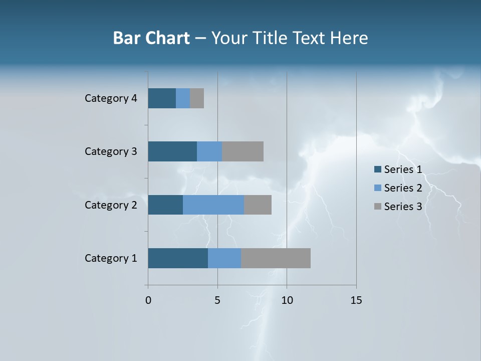 Climate Storm Dazzle PowerPoint Template