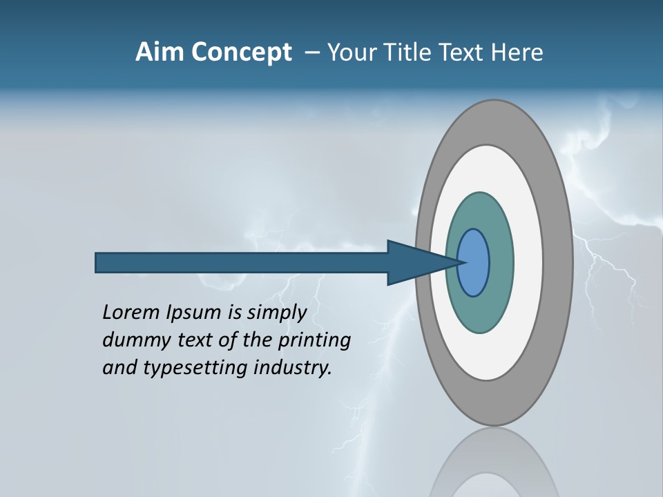 Climate Storm Dazzle PowerPoint Template