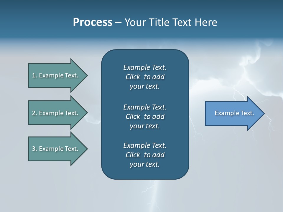 Climate Storm Dazzle PowerPoint Template