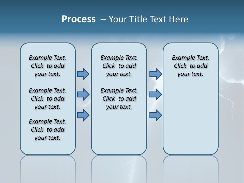 Climate Storm Dazzle PowerPoint Template