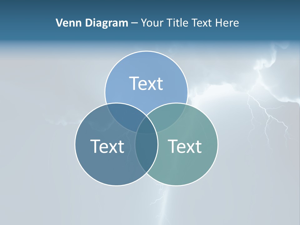 Climate Storm Dazzle PowerPoint Template