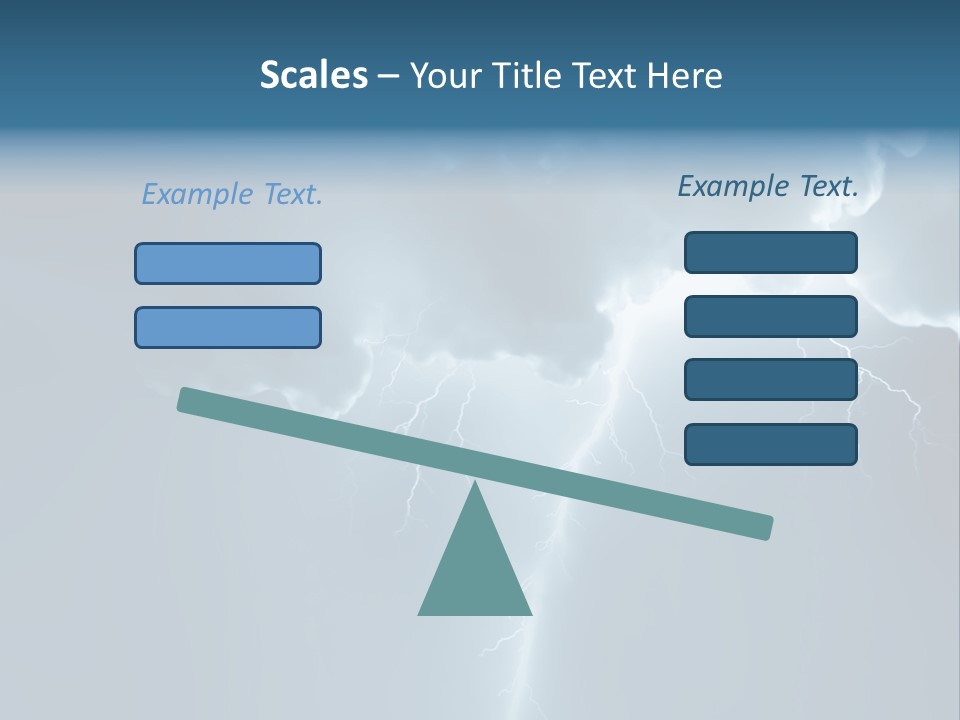 Climate Storm Dazzle PowerPoint Template