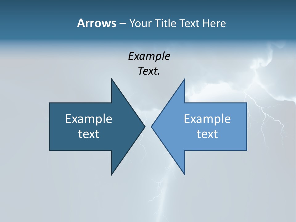Climate Storm Dazzle PowerPoint Template