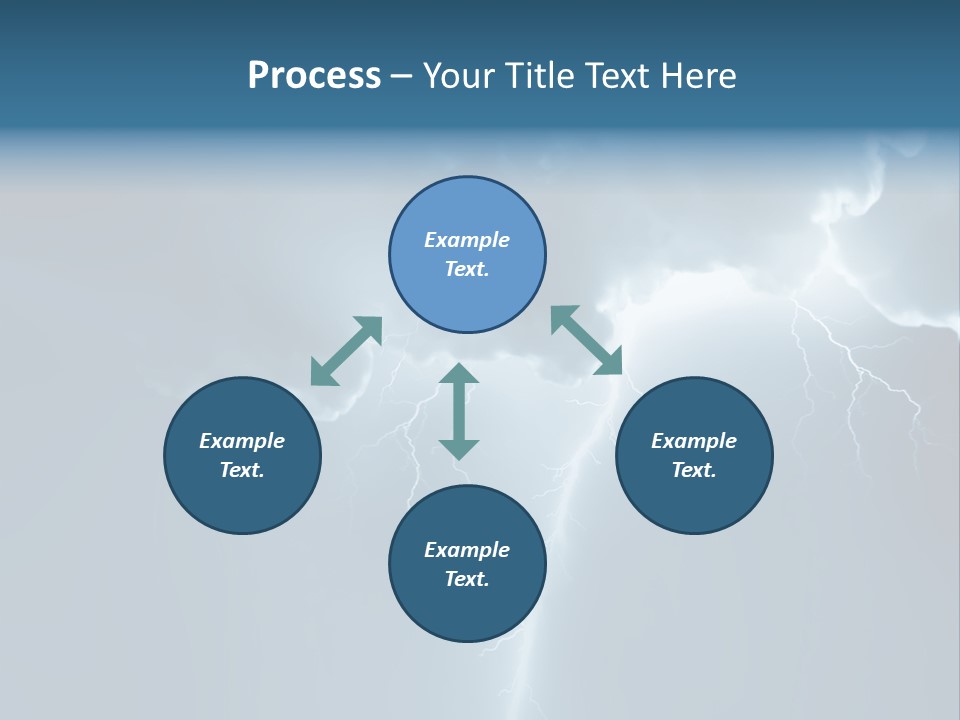 Climate Storm Dazzle PowerPoint Template
