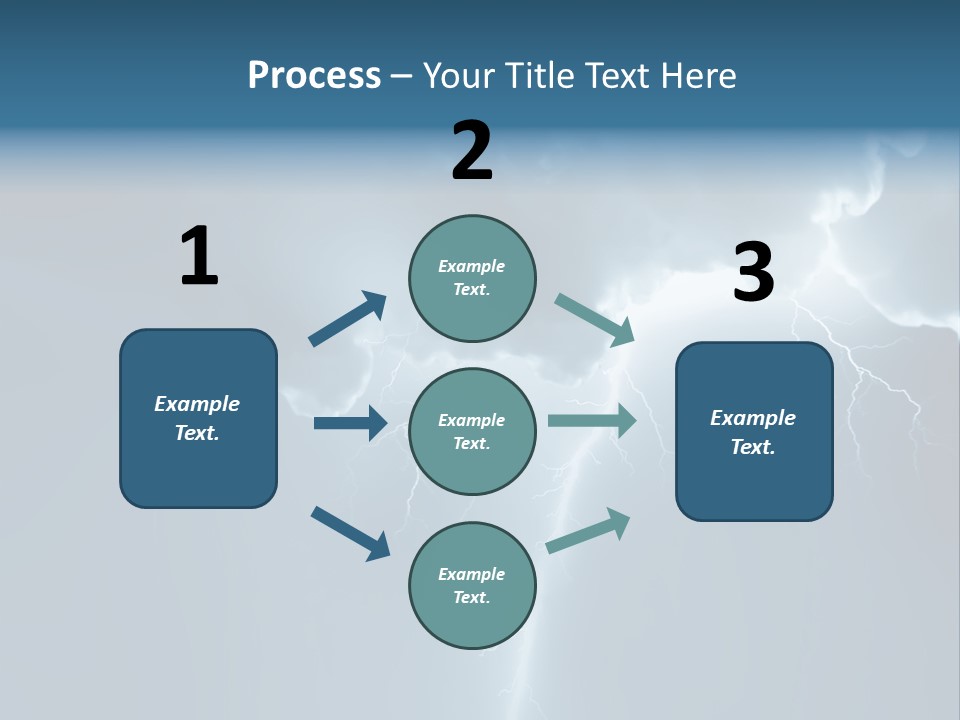 Climate Storm Dazzle PowerPoint Template