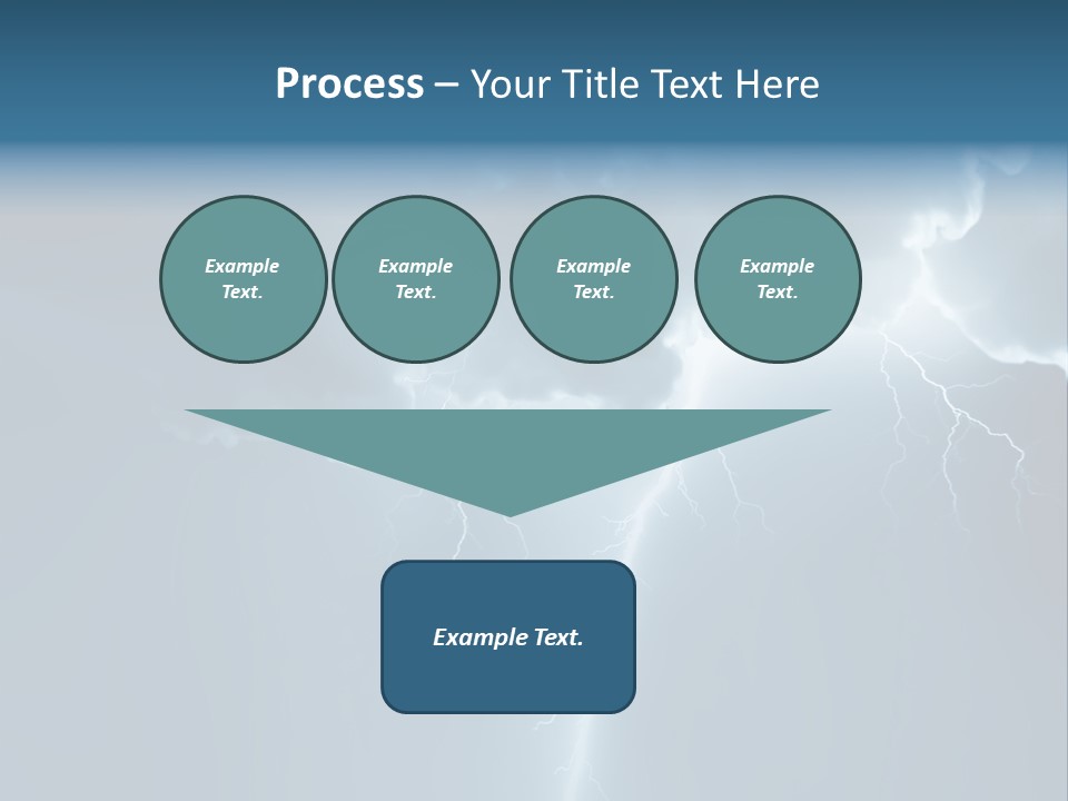 Climate Storm Dazzle PowerPoint Template