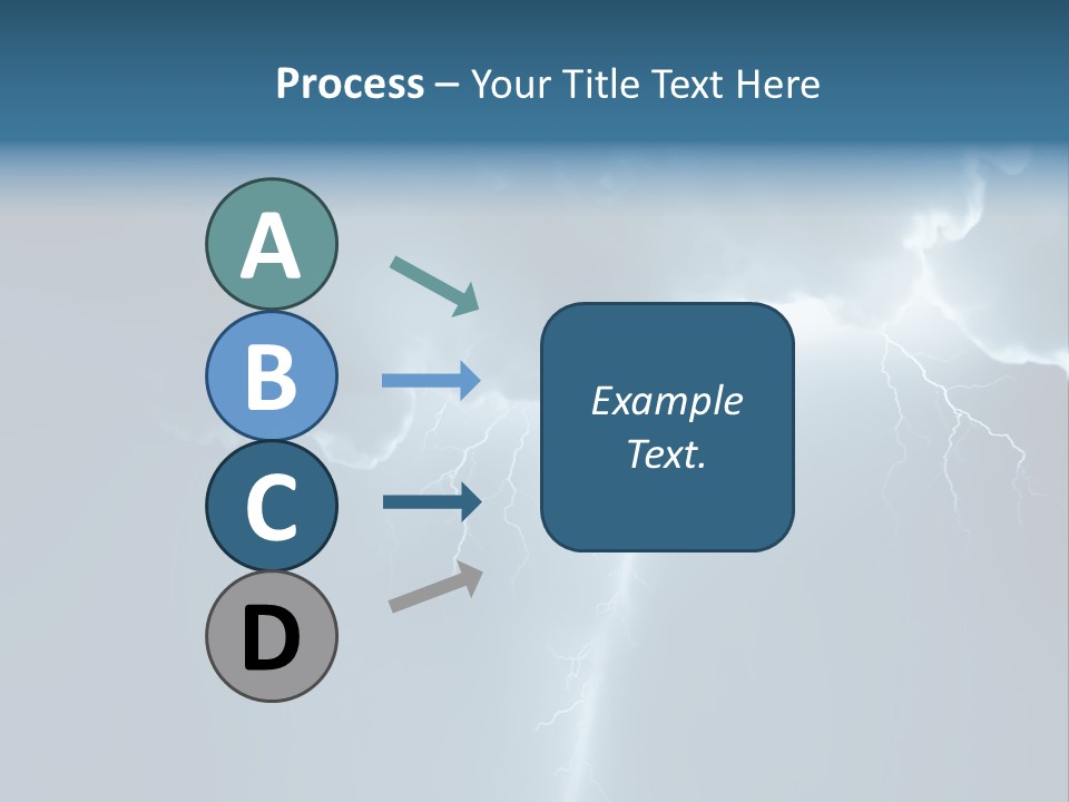 Climate Storm Dazzle PowerPoint Template