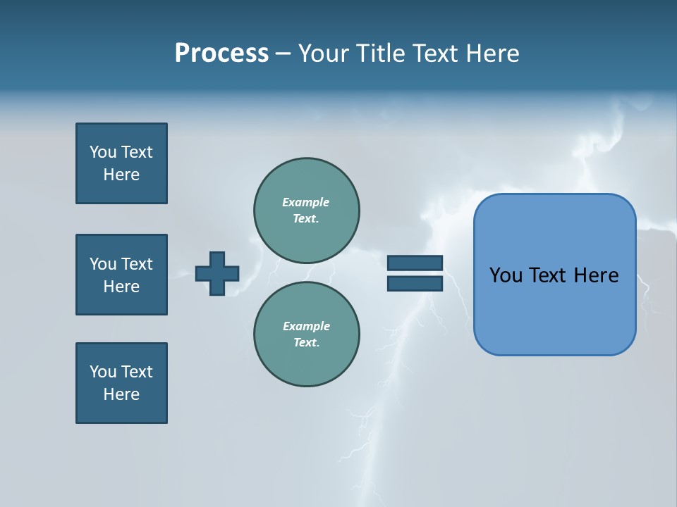 Climate Storm Dazzle PowerPoint Template