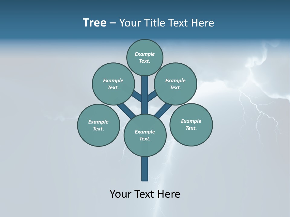 Climate Storm Dazzle PowerPoint Template