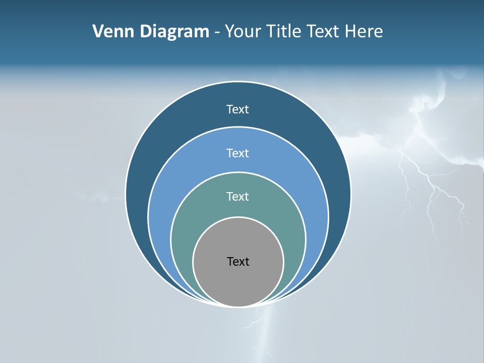Climate Storm Dazzle PowerPoint Template