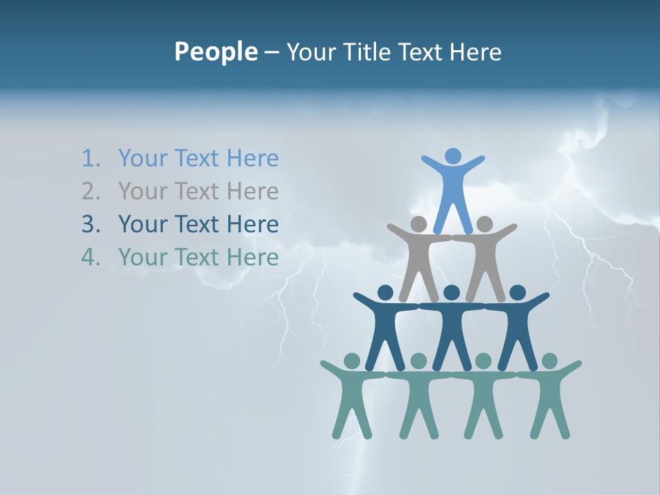 Climate Storm Dazzle PowerPoint Template