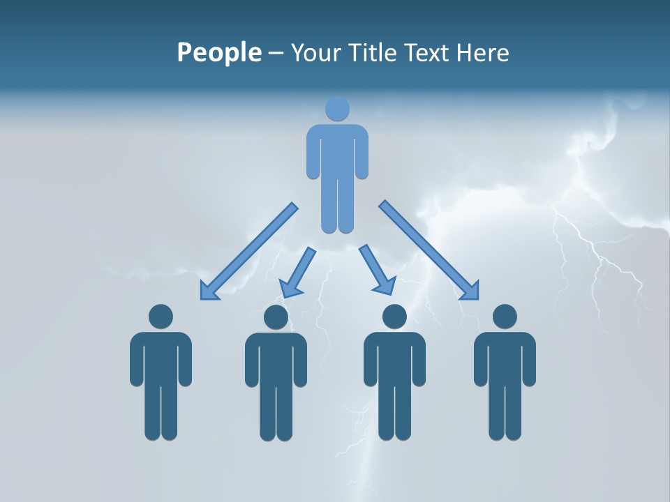 Climate Storm Dazzle PowerPoint Template