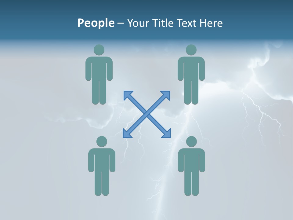 Climate Storm Dazzle PowerPoint Template