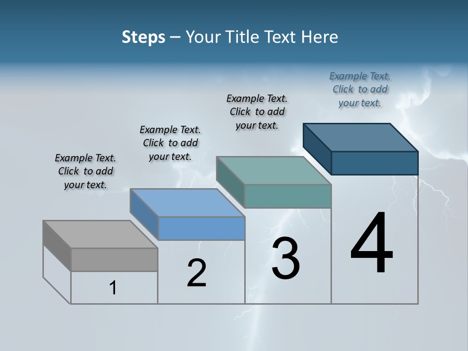 Climate Storm Dazzle PowerPoint Template