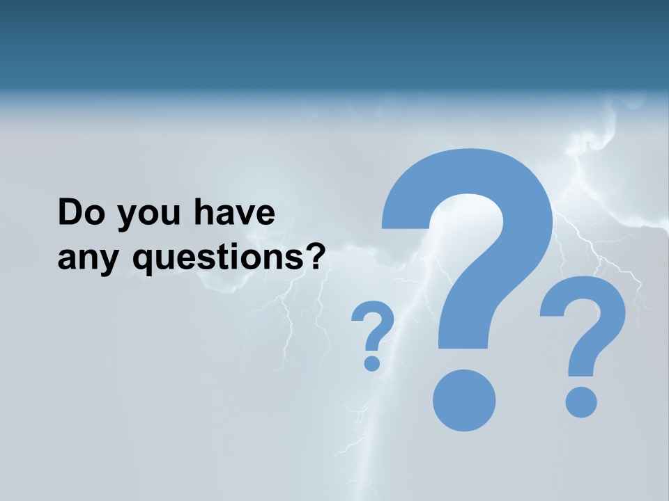 Climate Storm Dazzle PowerPoint Template