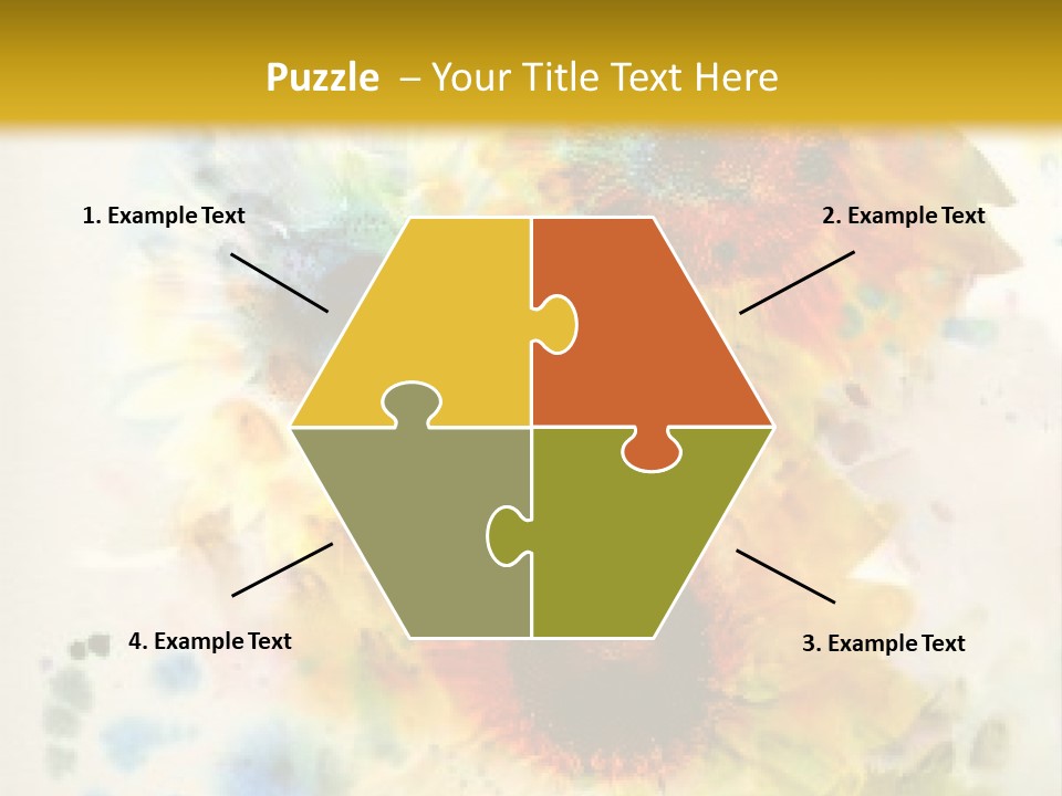 A Colorful Flower Powerpoint Presentation PowerPoint Template