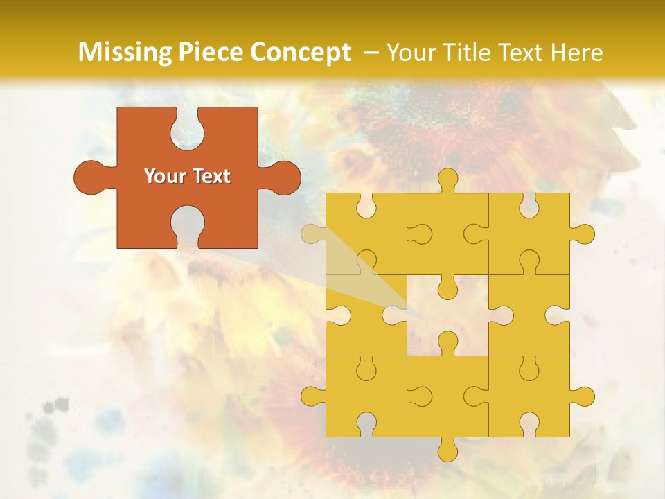 A Colorful Flower Powerpoint Presentation PowerPoint Template