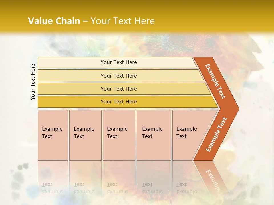A Colorful Flower Powerpoint Presentation PowerPoint Template