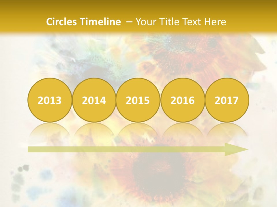 A Colorful Flower Powerpoint Presentation PowerPoint Template