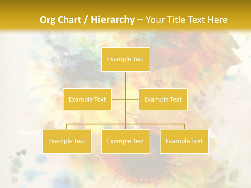 A Colorful Flower Powerpoint Presentation PowerPoint Template