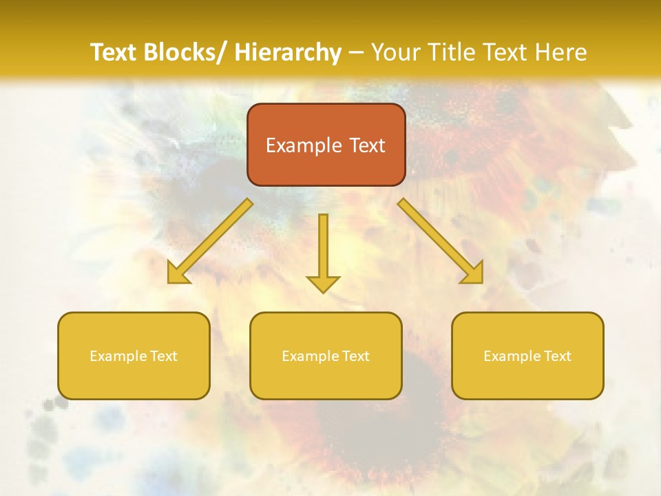 A Colorful Flower Powerpoint Presentation PowerPoint Template