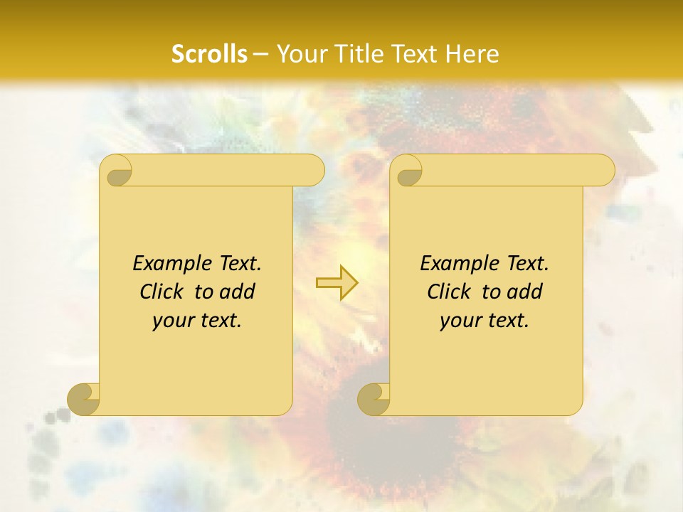 A Colorful Flower Powerpoint Presentation PowerPoint Template