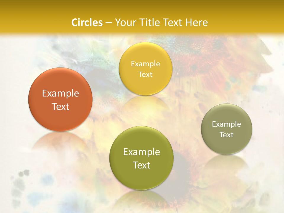 A Colorful Flower Powerpoint Presentation PowerPoint Template